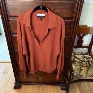 Eloquii Women's Rust Sweater